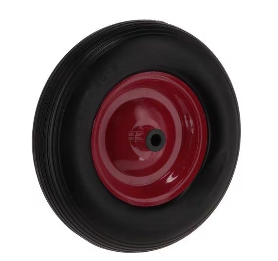 Kolo s pneumatikou 380 x 90 mm, pneu 4.00-8", šířka náboje 100 mm, nosnost 218 kg, max. 5 km/h