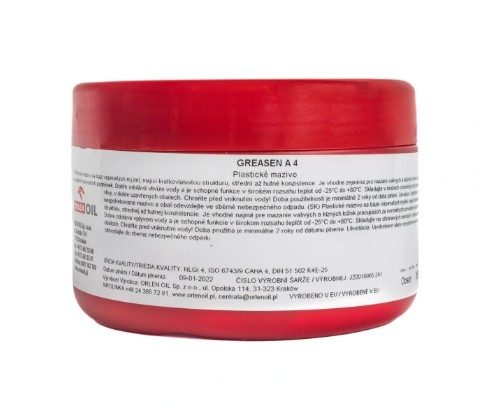 Plastické mazivo A 4 /0.25 kg - Orlen