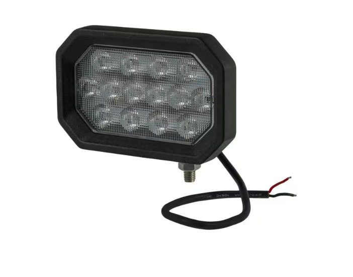 Pracovní LED světlo 42W 95x79 mm 2800 lm, obdélník, 10/30V širokoúhlé 14 LED