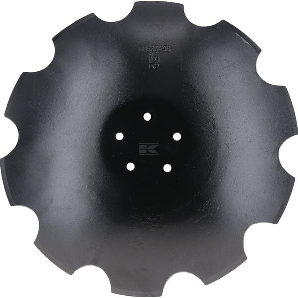 Ozubený podmítací disk 5 x 560 mm s 5 otvory na RK 98 mm