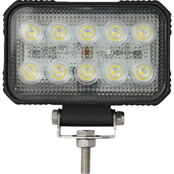 Pracovní LED světlo 15 W 150x37x100 mm 1900 lm, obdélníkové, 10/30 V širokoúhlé 10 LED