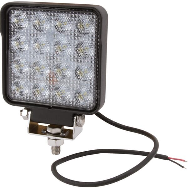 Pracovní LED světlo 25 W 108x48x108 mm 3040 lm, čtvercové, 10/30 V širokoúhlé 16 LED