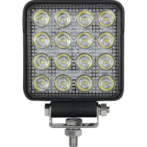 Pracovní LED světlo 25 W 108x48x108 mm 3040 lm, čtvercové, 10/30 V bodový paprsek 16 LED