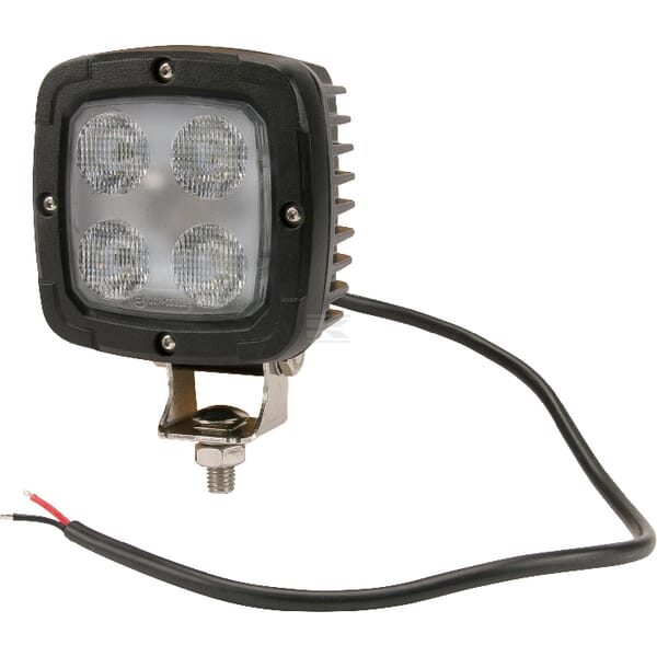 Pracovní LED světlo 40 W 98,5x63,4x98,5 mm 4000 lm, čtvercové, 10/30 V širokoúhlé 4 LED