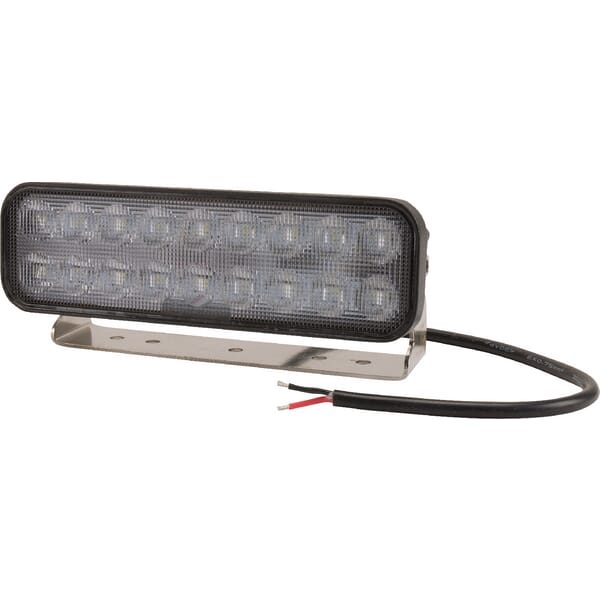 Pracovní LED světlo 54 W 180x55x38 mm 3960 lm, obdélníkové, 10/30 V širokoúhlé 18 LED