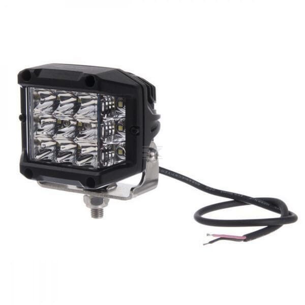 Pracovní LED světlo 22,5 W 89x73x97 mm 2850 lm, čtvercové, 10/30 V kombinované 15 LED