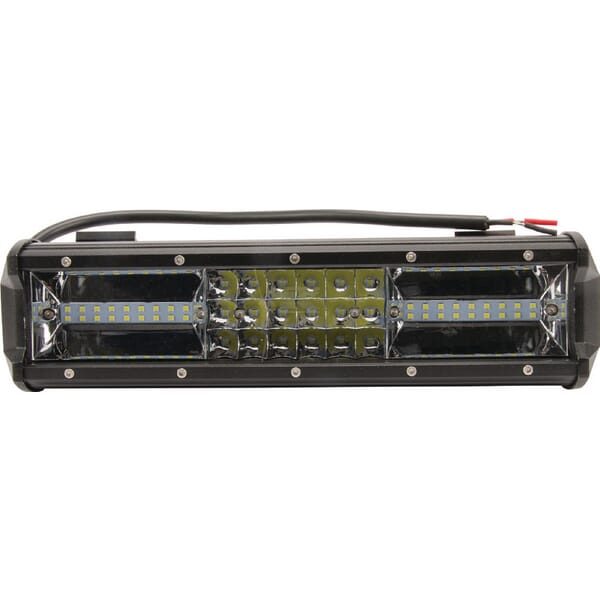 Světelná LED lišta 81 W 301,8x89x61 mm 7290 lm, zahnutá, 12/24 V 54 LED