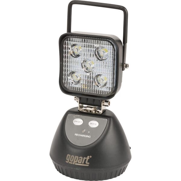 Přenosné pracovní LED světlo 15W 115x230x99,8 mm, čtveraté magnetické