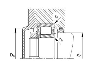 NUP2318-E-XL-M1 - Montážní nákres