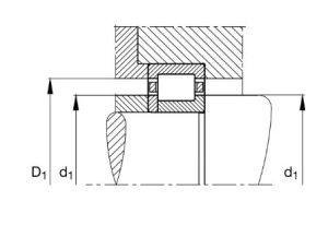 NUP2318-E-XL-M1 - Montážní nákres