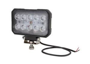 Pracovní LED světlo 15 W 150x37x100 mm 1900 lm, obdélník, 10/30 V bod paprsek 10 LED