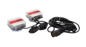 Sada LED světel 12 V, magnetická, 7-pin, kabel 7,5 m 