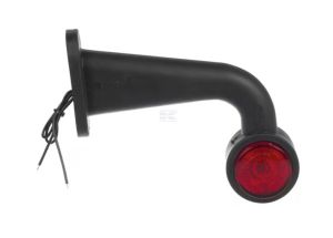 Obrysové levé LED světlo 180 x 157,6 x 48,6 mm (12/24 V)