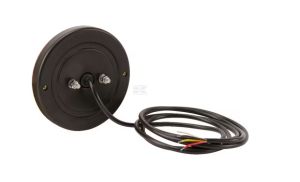 Multifunkční zadní LED světlo, kulaté, O 140 mm (12/24 V)