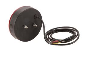 Multifunkční zadní LED světlo, kulaté, O 142 mm (12/24 V) 