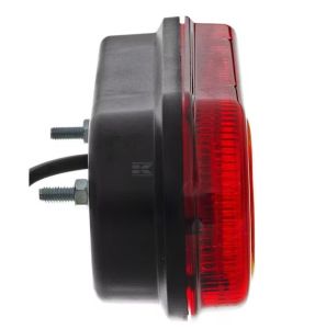 Levé zadní LED světlo 205x53,6x80 mm, 12/24 V