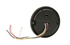 Zadní LED světlo, kulaté O 95 mm, 12/24 V