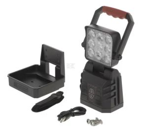 Přenosné pracovní LED světlo 15W 119x229x78 mm, čtveraté magnetické