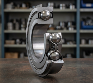 Produktový záběr - SKF 6004-2ZNR Jednořadé kuličkové ložisko