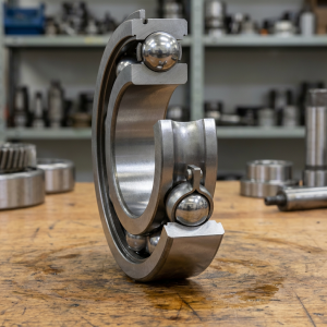 Produktový záběr - SKF 6204 NR/C3 Jednořadé kuličkové ložisko