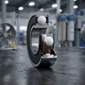 Produktový záběr - SKF 6205-2RSLTN9/HC5C3WT Jednořadé hybridní kuličkové ložisko