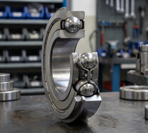 Produktový záběr - SKF 6205-2ZNR Jednořadé kuličkové ložisko