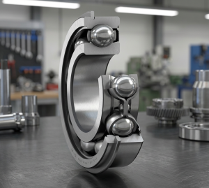 Produktový záběr - SKF 6208-ZNR Jednořadé kuličkové ložisko