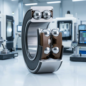Produktový záběr - SKF 3203 A-2RS1TN9/C3MT33 Dvouřadé kuličkové ložisko s kosoúhlým stykem