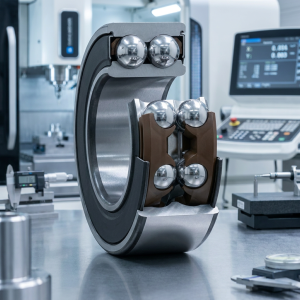 Produktový záběr - SKF 3205 A-2RS1TN9/MT33 Ložisko s kosoúhlým stykem