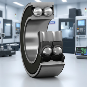 Produktový záběr - SKF 3206 A-2RS1/C3LVT114F7 Dvouřadé kuličkové ložisko s kosoúhlým stykem