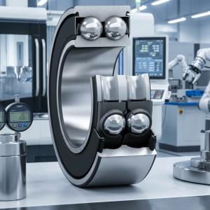 Produktový záběr - SKF 3208 A-2RS1/MT33 Dvouřadé kuličkové ložisko s kosoúhlým stykem