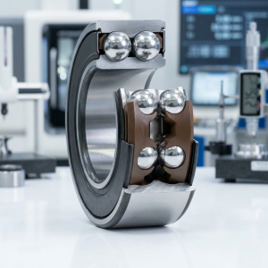 Produktový záběr - SKF 3208 A-2RS1TN9/MT33 Dvouřadé kuličkové ložisko s kosoúhlým stykem