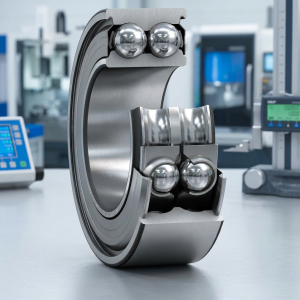 Produktový záběr - SKF 3208 A-2Z/C3MT33 Dvouřadé kuličkové ložisko s kosoúhlým stykem
