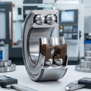 Produktový záběr - SKF 3204 A-2ZTN9/MT33 Dvouřadé kuličkové ložisko s kosoúhlým stykem