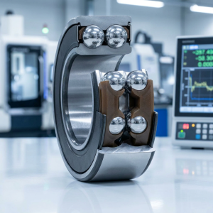 Produktový záběr - SKF 3304 A-2RS1TN9/C3MT33 Dvouřadé kuličkové ložisko s kosoúhlým stykem