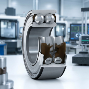 Produktový záběr - SKF 3302 A-2ZTN9/MT33 Dvouřadé kuličkové ložisko s kosoúhlým stykem