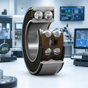 Produktový záběr - SKF 3305 A-2RS1TN9/MT33 Dvouřadé kuličkové ložisko s kosoúhlým stykem