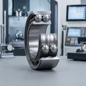 Produktový záběr - SKF 3306 A Dvouřadé kuličkové ložisko s kosoúhlým stykem