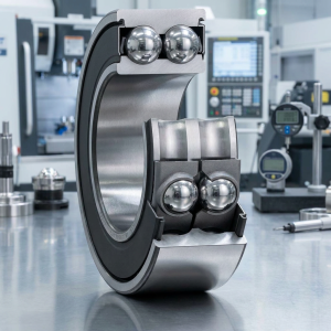 Produktový záběr - SKF 3309 A-2RS1/C3MT33 Dvouřadé kuličkové ložisko s kosoúhlým stykem