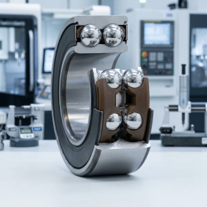 Produktový záběr - SKF 3306 A-2RS1TN9/MT33 Dvouřadé kuličkové ložisko s kosoúhlým stykem