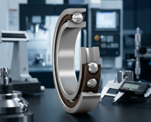 Produktový záběr - SKF 7002 CDGA/P4A Jednořadé kuličkové ložisko s kosoúhlým stykem