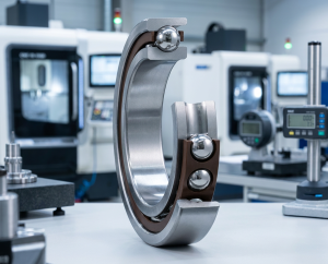 Produktový záběr - SKF 7004 CDGA/P4A Jednořadé kuličkové ložisko s kosoúhlým stykem