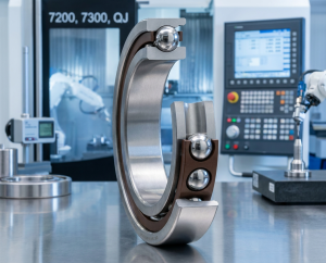 Produktový záběr - SKF 7008 CD/P4ADBA Sada dvou ložisek pro montáž zády k sobě