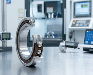 Produktový záběr - SKF 7008 CDGA/P4A Jednořadé kuličkové ložisko s kosoúhlým stykem