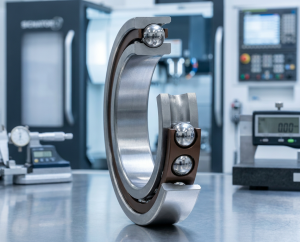 Produktový záběr - SKF 7009 CDGA/P4A Jednořadé kuličkové ložisko s kosoúhlým stykem