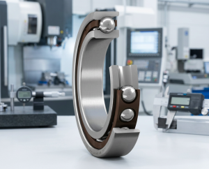 Produktový záběr - SKF 7011 CDGA/P4A Jednořadé kuličkové ložisko s kosoúhlým stykem