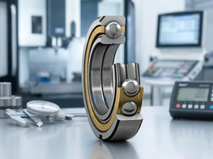 Produktový záběr - SKF 71902 ACDGA/P4A Jednořadé kuličkové ložisko s kosoúhlým stykem