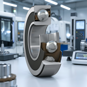 Produktový záběr - SKF 7208 BE-2RZP Jednořadé kuličkové ložisko s kosoúhlým stykem