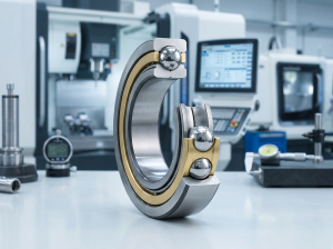 Produktový záběr - SKF 7218 ACDGA/P4A Jednořadé kuličkové ložisko s kosoúhlým stykem