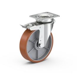 Kolo otočné s brzdou 724F LU-G200-50-50